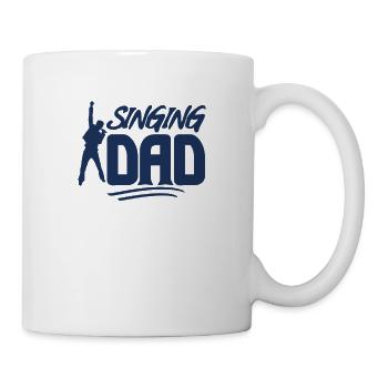 Sängerin - Tasse - Weiß - Rechts