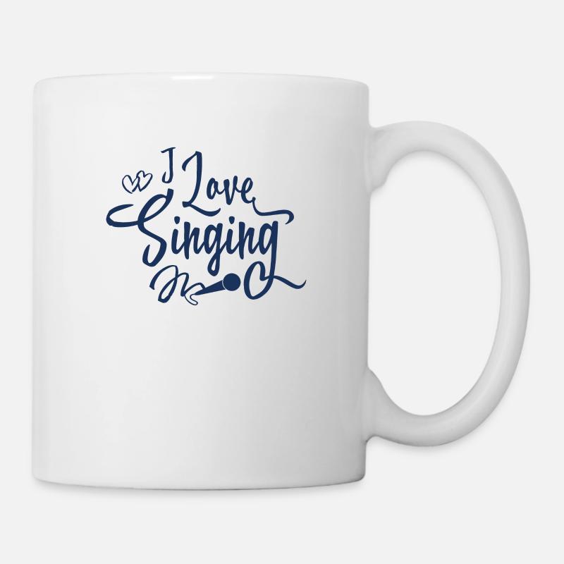 Singer Singer Singer Singer - Mug - white