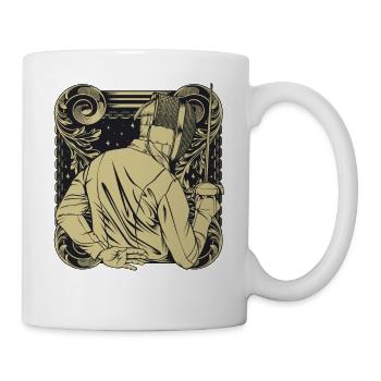 clôture - Mug blanc - blanc - Droite