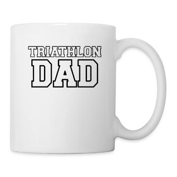 Triathlons - Mug blanc - blanc - Droite