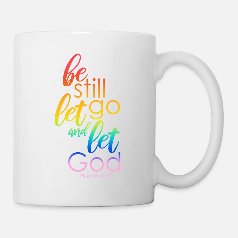 Gott Jünger Bibelvers Geschenk - Tasse - Weiß