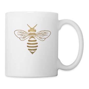 Save the bees I Save the Bees I Big Bee - Mug - white - Right