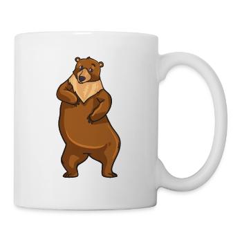 Bear brown bear bears camping animal love gift - Mug - white - Right