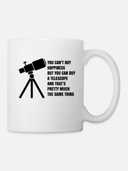 Lustiger Spruch Astronomie und Raumfahrt - Tasse - Weiß