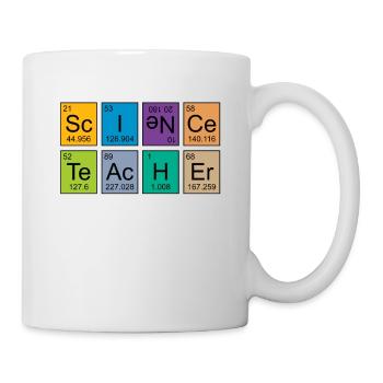 Funny elements for prof de physique et prof de chimie - Mug blanc - blanc - Droite