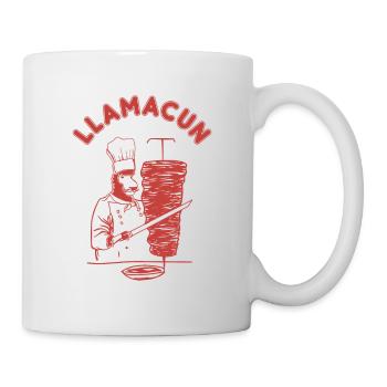 Doner kebab llama - Mug - white - Right