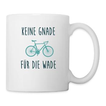 Rennrad |Keine Gnade für die Wade | Radfahrer Bike - Tasse - Weiß - Rechts