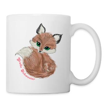 Grande soeur, frères et soeurs, petit frère - Mug blanc - blanc - Droite