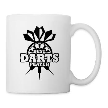 Darten Darts Darts Player Darts Club Darts - Mug - white - Right