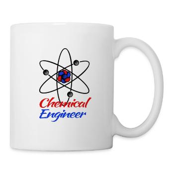 Chemical engineer profession chemistry science - Mug - white - Right