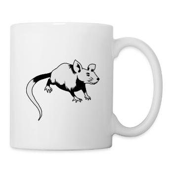 Mouse Rat Rodent Rodent Pest Animal - Mug - white - Right