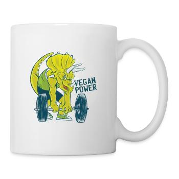 Vegan power - Mug - white - Right