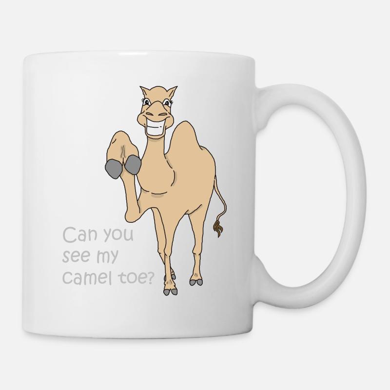camel toe step funny sayings gift shirt - Mug - white