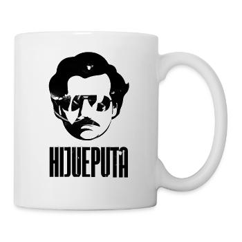 Hijueputa Lustiges Escobar Geschenk für kolumbianische Liebhaber - Tasse - Weiß - Rechts