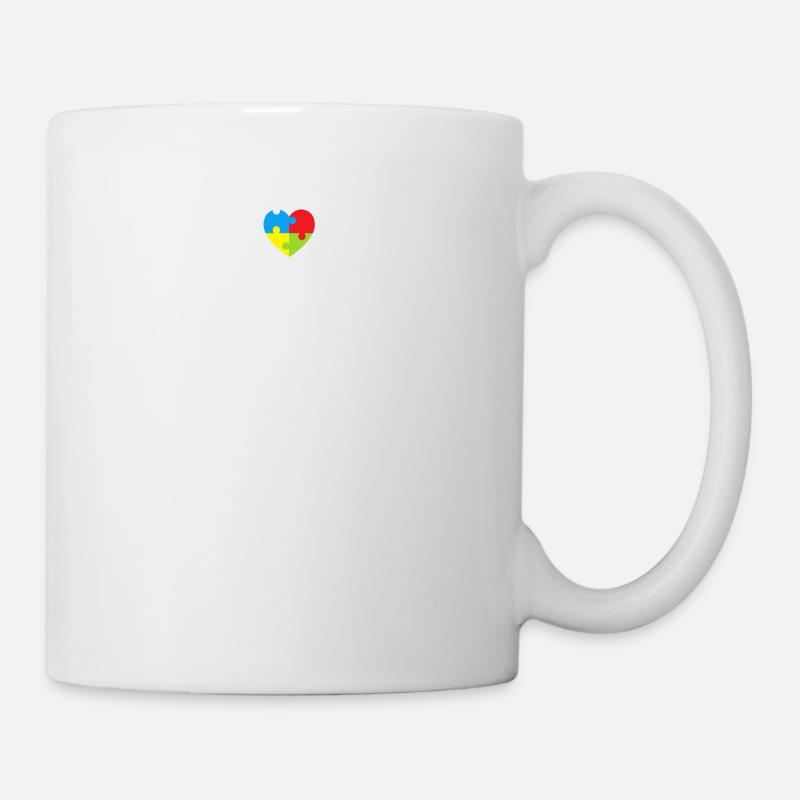 Autism Autism Shirt - Mug - white