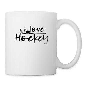 Hockey hockey hockey équipe de hockey en salle de hockey - Mug blanc - blanc - Droite