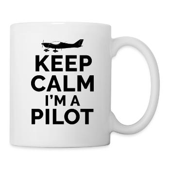 Pilot - Keep Calm I'm A Pilot - Mug - white - Right