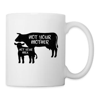 Cows Vegan Milk Vegan - Mug - white - Right
