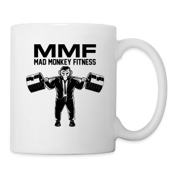 Mad Monkey Fitness - Mug blanc - blanc - Droite