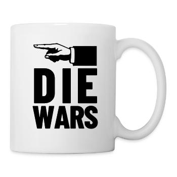 The wars - shirt for innocents - Mug - white - Right