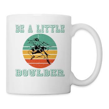 être un petit bloc - bloc - escalade - - Mug blanc - blanc - Droite