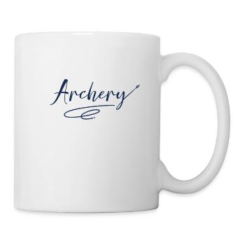 Pfeil und Bogen - Tasse - Weiß - Rechts