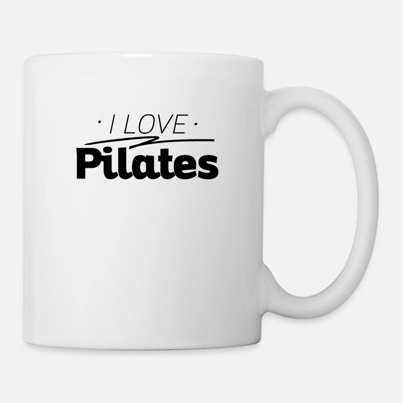 Pilates Pilates Pilates Pilates - Tasse - Weiß