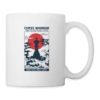 Temple Chess Warrior King - Mug - white - Right