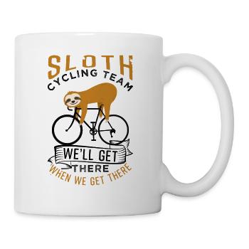 Sloth Cycling Team - Mug - white - Right
