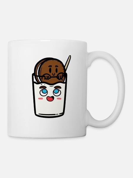 Cookie Dip - Tasse - Weiß