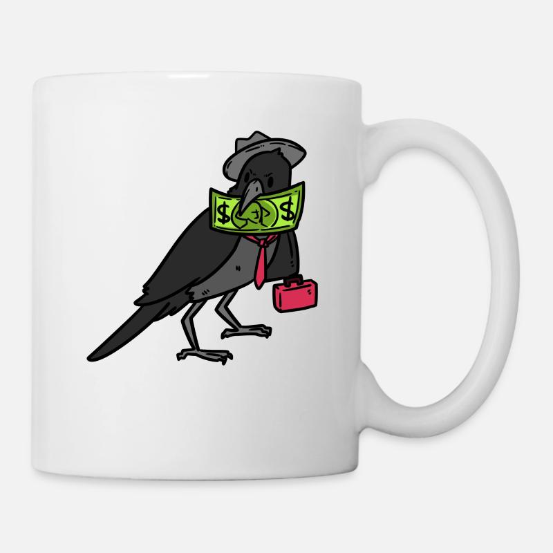 Courtier Crow - Mug blanc - blanc