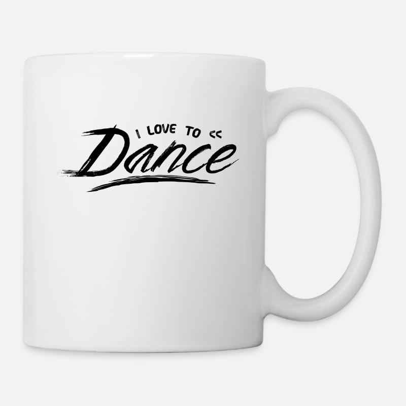 Tanz - Tasse - Weiß