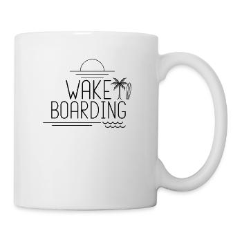 Wakeboarder - Tasse - Weiß - Rechts