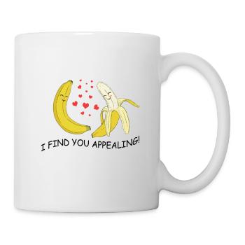 Les bananes aiment - Mug blanc - blanc - Droite