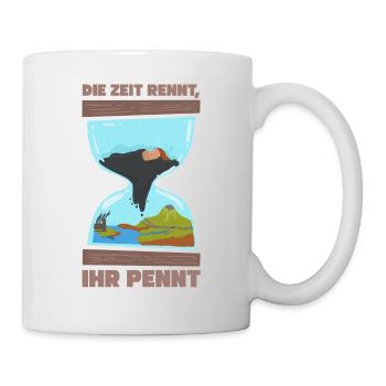Klimawandel Umweltschutz Naturschutz Geschenk - Tasse - Weiß - Rechts