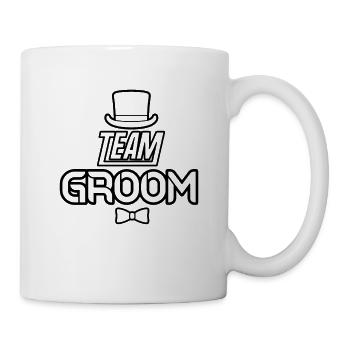 Junggesellenabschied Team Bräutigam - Tasse - Weiß - Rechts