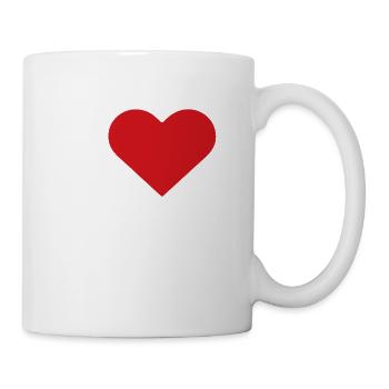 I Love My Family - Tasse - Weiß - Rechts
