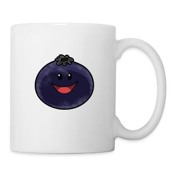 Bleuets Bleuets Végétalien Végétarien Berry Fruit - Mug blanc - blanc - Droite