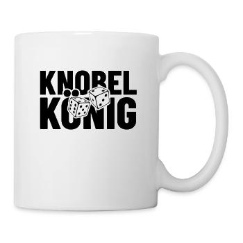 Knobelkönig - Der Knobel König Wüfelt am besten - Mug - white - Right