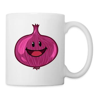 Onion Onions Vegetables Healthy Vegan Cooking Cook - Mug - white - Right