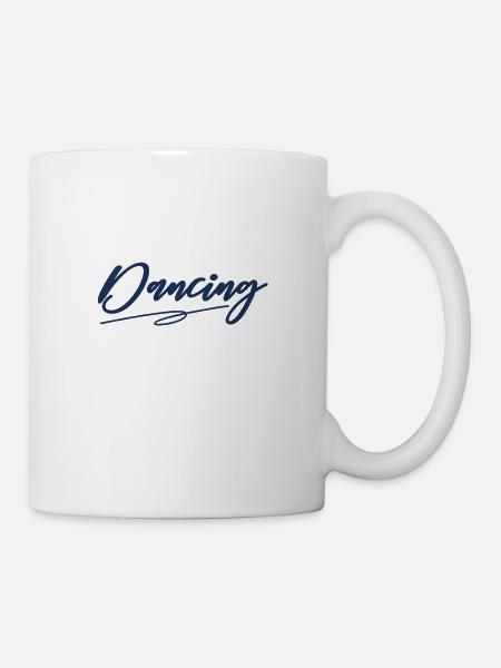 Tänzerin - Tasse - Weiß