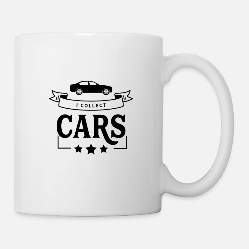 Voitures Collection de voitures voiture modèle - Mug blanc - blanc