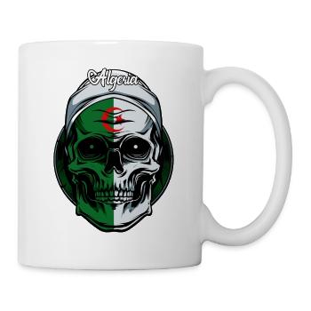 Totenkopf Demokratische Volksrepublik Algerien - Tasse - Weiß - Rechts