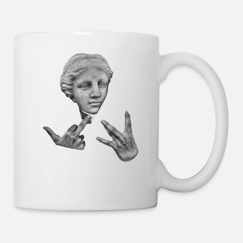 Statue Streetwear - Mug - white