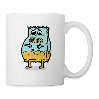 Fatboy Chips - Tasse - Weiß - Rechts
