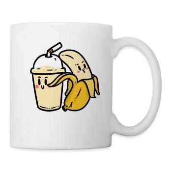 Banana and Shake - Tasse - Weiß - Rechts