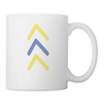 Three Arrow Support | Down syndrome, chromosome 21 - Mug - white - Right