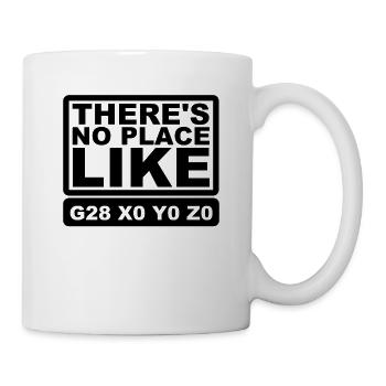 CNC Machinist CNC Operator G-Code 3D Printing - Mug - white - Right