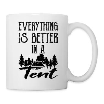 Camping - Tasse - Weiß - Rechts