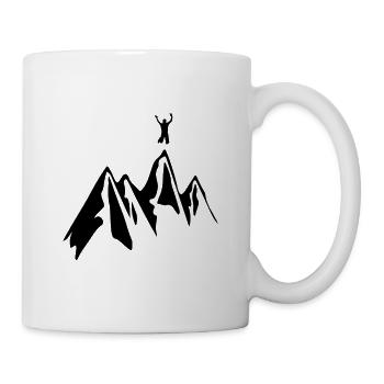 Les montagnes | montagnes - Mug blanc - blanc - Droite